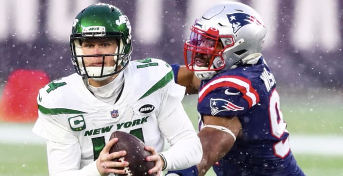 Jets QB Sam Darnold vs. New England Patriots